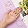 3Pcs Brass Pave Clear Cubic Zirconia Square Slider Bracelet Making BJEW-BBC0001-18-4