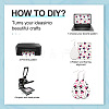 Biyun DIY Sublimation Dangle Earring Making Finding Kits DIY-BY0001-36-5