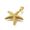 Brass Pendants KK-Q066-07B-G-2