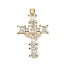 Easter Brass Pave Cubic Zirconia Pendants CU-E002-01B-G07-1