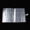 Transparent Jewelry Organizer Storage Books AJEW-K033-03-5