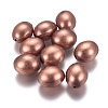 Oval CCB Plastic Beads CCB-D003-03R-1