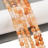 Natural Red Agate Beads Strands G-A248-A06-01-1
