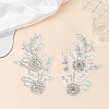 Polyester with Glass Rhinestone Sewing Decorate DIY-WH20032-138A-7