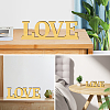 Wood & Acrylic Display Decorations DJEW-WH0059-004-6