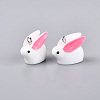 Spray Painted Opaque Resin Pendants RESI-TAC0030-01A-1