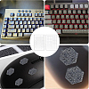 8Pcs 2 Styles PEVA Rubber Anti-Slip Hexagonal Phone Grip Tape Stickers for Phones AJEW-SP0002-64C-01-6