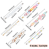 Opaque Acrylic Curb Chain for DIY Keychains HJEW-CA0001-07-2