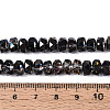 Electroplate Glass Beads Strands EGLA-T021-20B-4