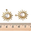 Natural Freshwater Shell Pendants STAS-G397-03G-01-3