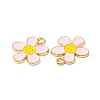 Alloy Enamel Pendants ENAM-C009-01G-03-3