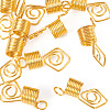 10Pcs Alloy Dreadlocks Beads FIND-TA0008-53C-2