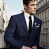 2Pcs 2 Colors Men's Alloy Brooch Lapel Pin JEWB-SP0001-07-5