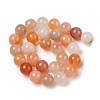 Natural Red Agate Beads Strands G-A248-A06-05-3