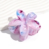 5-Petals Flower Shapes Plastic Claw Hair Clips PW-WG70882-02-1