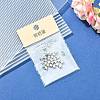 SHEGRACE Brass Star Beads XGRPCU878-300P-6