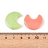 UV Plating Opaque Acrylic Beads OACR-T028-59-3
