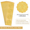 Self Adhesive Gold Foil Embossed Stickers DIY-WH0211-146-2