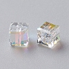 Electroplate Glass Beads RGLA-G015-C01-001AB-2