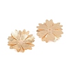 Brass Filigree Cabochons KK-CBACEE9-02B-KCG-2
