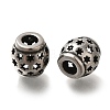 304 Stainless Steel European Beads STAS-D191-08D-AS-1