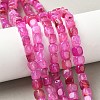 Natural Dragon Veins Agate Beads Strands G-G177-E20-01-5
