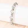 304 Stainless Steel Ring Link Chain Bracelets for Women Men BJEW-H643-10P-2