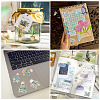 100Pcs Story of Four Seasons PET Stickers Self-Adhesive Stickers DIY-TA0003-69C-7