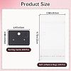 1Set Blank Paper Earring Display Cards EDIS-CN0001-01A-03-2