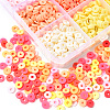 2250Pcs 15 Colors Handmade Polymer Clay Beads CLAY-YW0001-25B-5