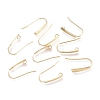 304 Stainless Steel Earring Hooks STAS-K211-02G-1