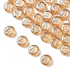 Electroplate Glass Beads EGLA-YW0005-01A-1