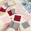 4Pcs 4 Colors Microfiber Jewelry Flap Pouches ABAG-OC0001-19-3
