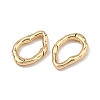 SHEGRACE Brass Spring Gate Rings XGRQ58793-761G-2