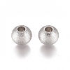 Tarnish Resistant 304 Stainless Steel Beads STAS-G225-35P-03-2