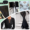 Cotton Herringbone Ribbons with Eyelet Rings OCOR-PH0005-36A-02-5