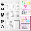 Clear Silicone Stamps DIY-WH0504-52B-1