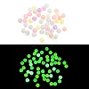 Opaque Luminous Acrylic Beads OACR-G038-06-1