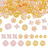 104Pcs 5 Styles Acrylic Beads OACR-TA0004-52-1