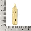Brass Micro Pave Cubic Zirconia Pendants KK-Z042-15G-02-3