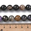 Natural Charoite Beads Strands G-C270-O03-10-5