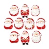 Christmas Opaque Resin Cabochons RESI-K030-03-2