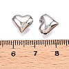 Rhodium Plated 925 Sterling Silver Beads STER-T007-93P-3