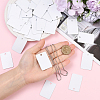 45Pcs Blank Double-sided Heat Transfer Aluminium Pendants DIY-SP0006-29C-4