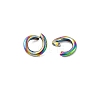Ion Plating(IP) 304 Stainless Steel Open Jump Rings STAS-N098-062E-01-2