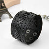 Cowhide Cord Bracelets FS-WGA1EE3-01-1