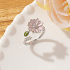 Brass Cuff Rings for Women FS-WGDED18-02-1