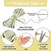 Gradient Color Cotton Cord OCOR-TAC0021-11A-4