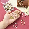 20Pcs 2 Colors Alloy Pendants Cadmium Free ENAM-YW0006-45-5