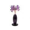 Natural Amethyst Vase Gravel Fortune Tree Mini Home Creative Office Decoration Crafts Small Ornaments PW-WG4D1F4-01-1